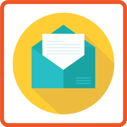 Email marketing icon from 50-Pound Boson